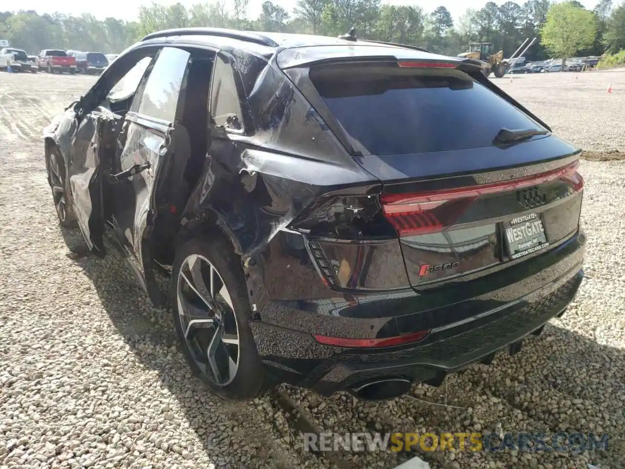 3 Photograph of a damaged car WU1ARBF18MD000495 AUDI RS 2021