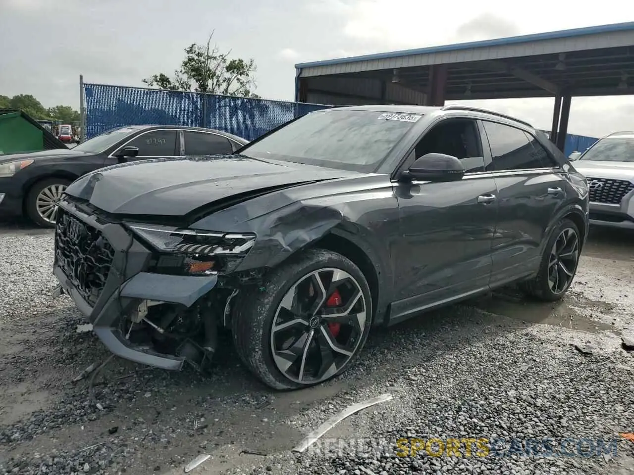 1 Photograph of a damaged car WU1ARBF19MD005771 AUDI RS 2021