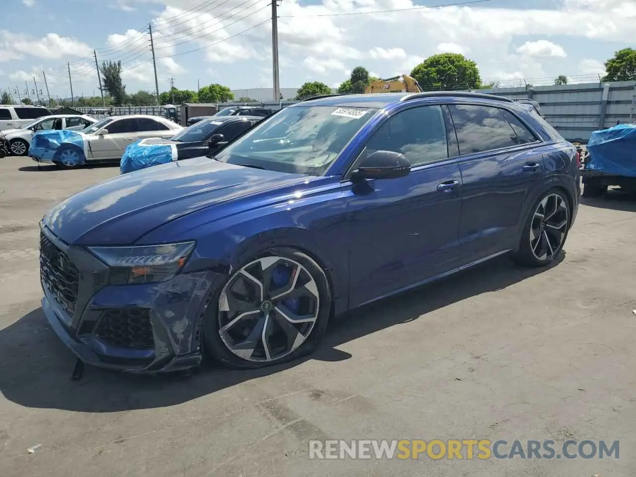 1 Photograph of a damaged car WU1ARBF19ND008770 AUDI RS 2022