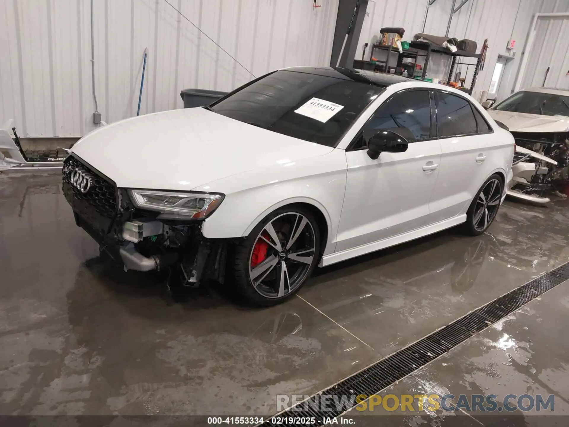 2 Photograph of a damaged car WUABWGFF2KA900300 AUDI RS 3 2019