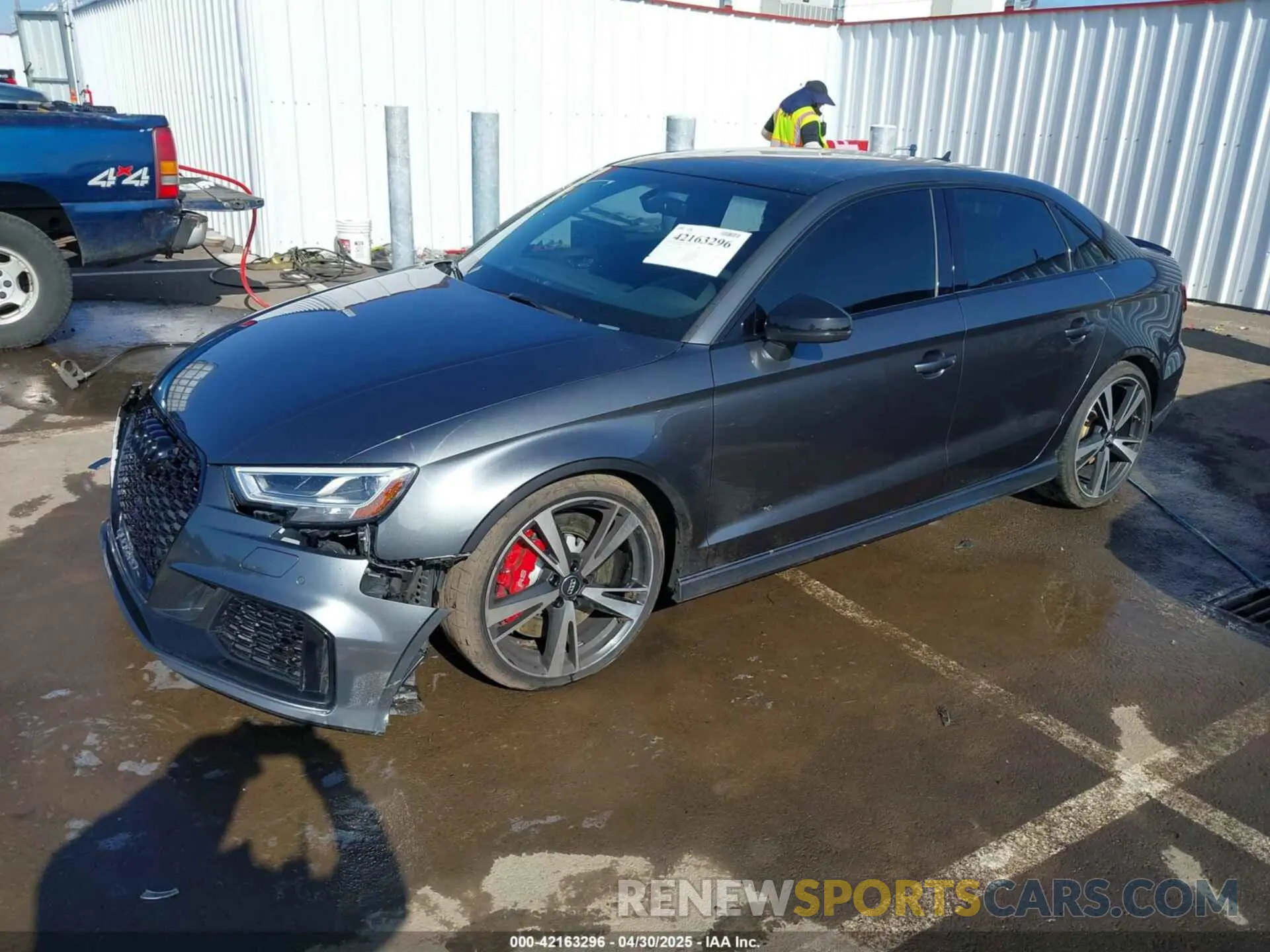 2 Photograph of a damaged car WUABWGFF4KA906650 AUDI RS 3 2019