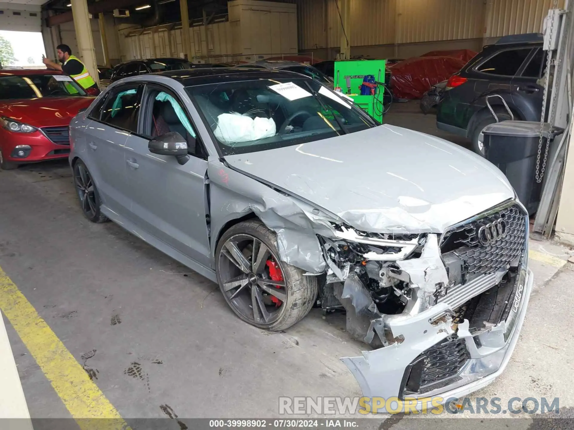 1 Photograph of a damaged car WUABWGFFXLA904533 AUDI RS 3 2020