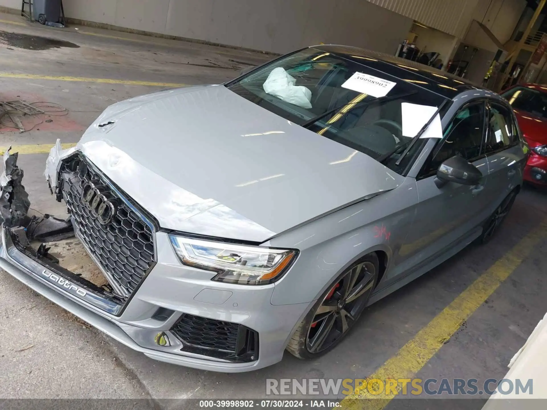 2 Photograph of a damaged car WUABWGFFXLA904533 AUDI RS 3 2020