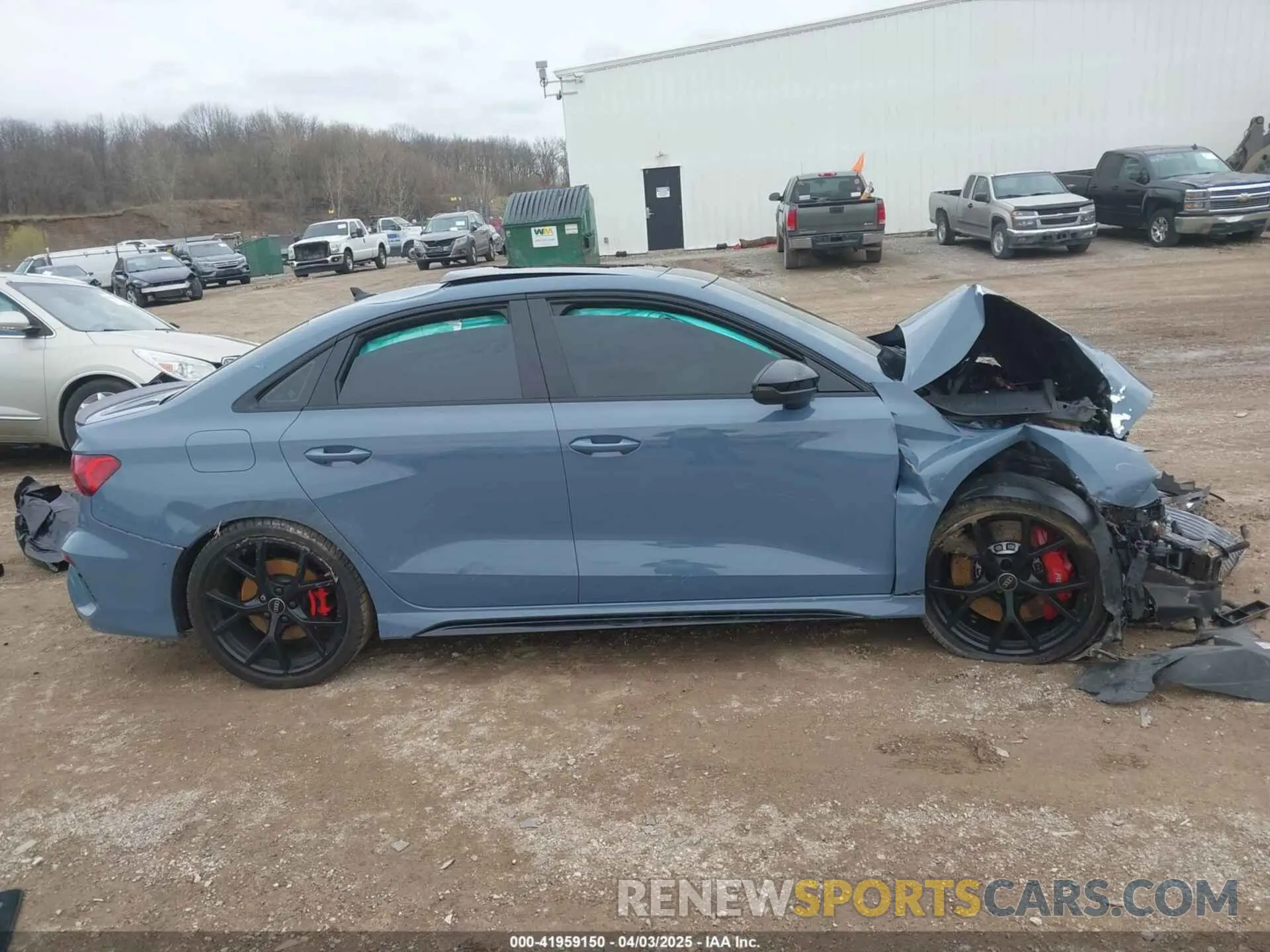 14 Photograph of a damaged car WUAG4DGY8RA901259 AUDI RS 3 2024