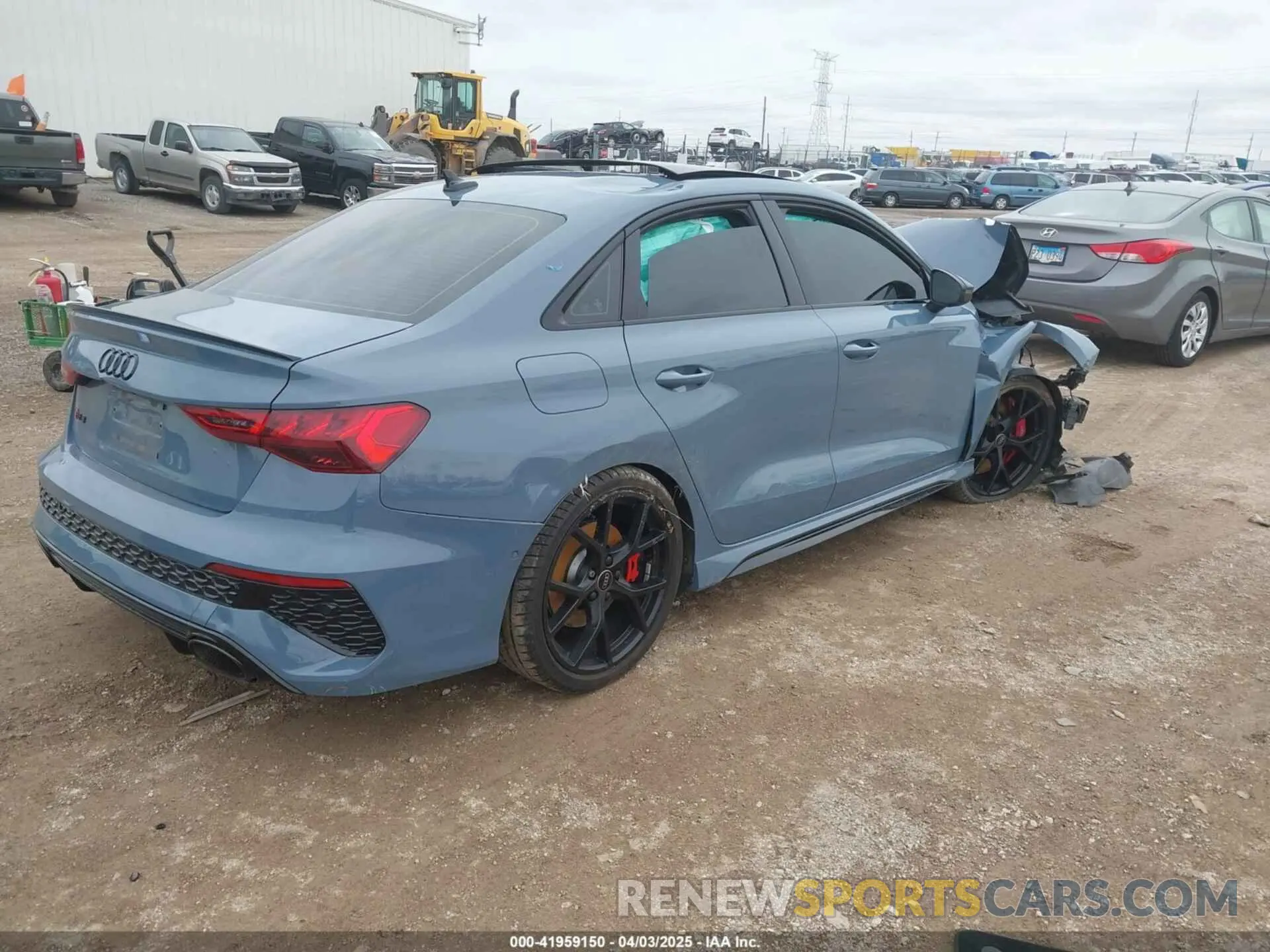 4 Photograph of a damaged car WUAG4DGY8RA901259 AUDI RS 3 2024