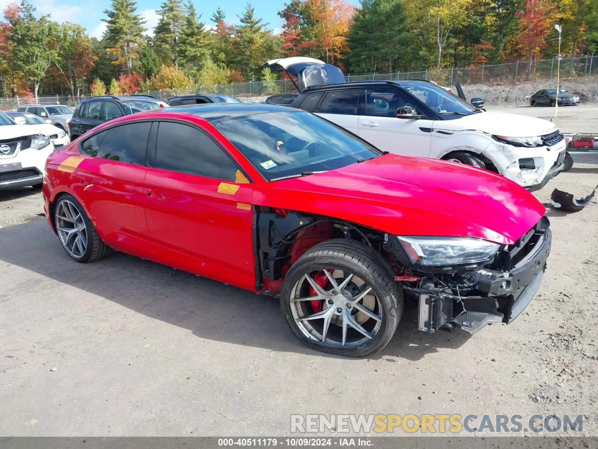 1 Photograph of a damaged car WUABWCF50KA903213 AUDI RS 5 2019