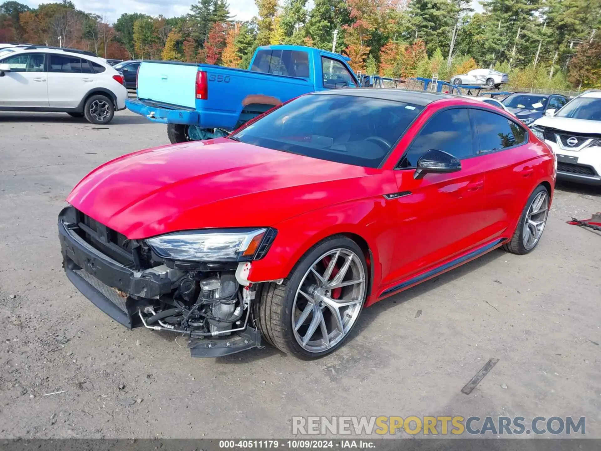 2 Photograph of a damaged car WUABWCF50KA903213 AUDI RS 5 2019