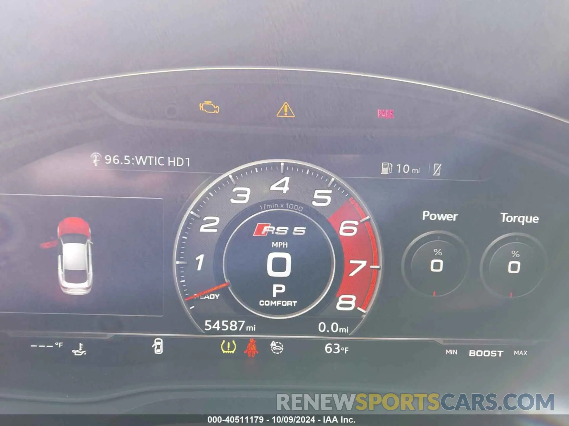7 Photograph of a damaged car WUABWCF50KA903213 AUDI RS 5 2019