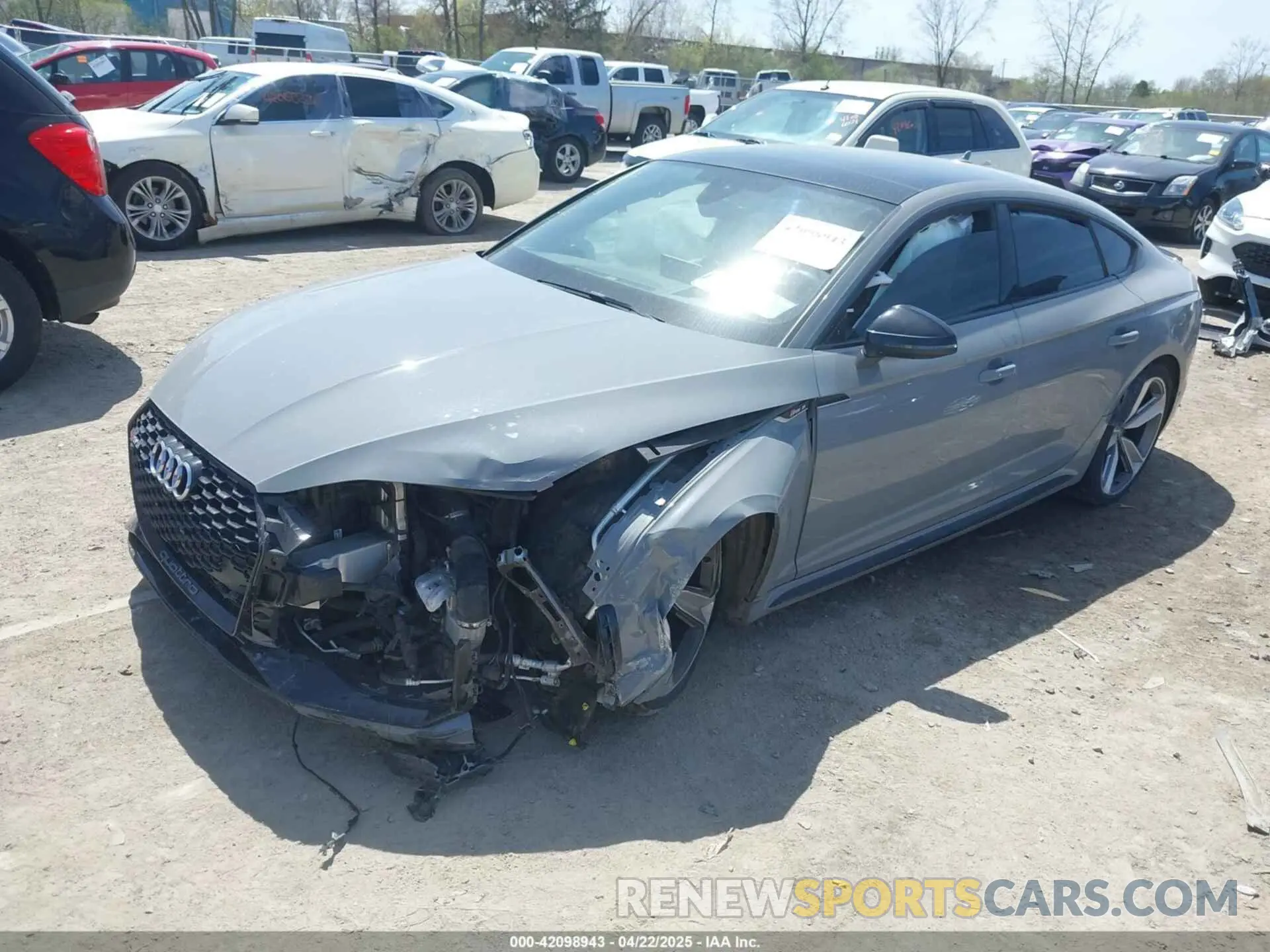 2 Photograph of a damaged car WUABWCF53KA907286 AUDI RS 5 2019