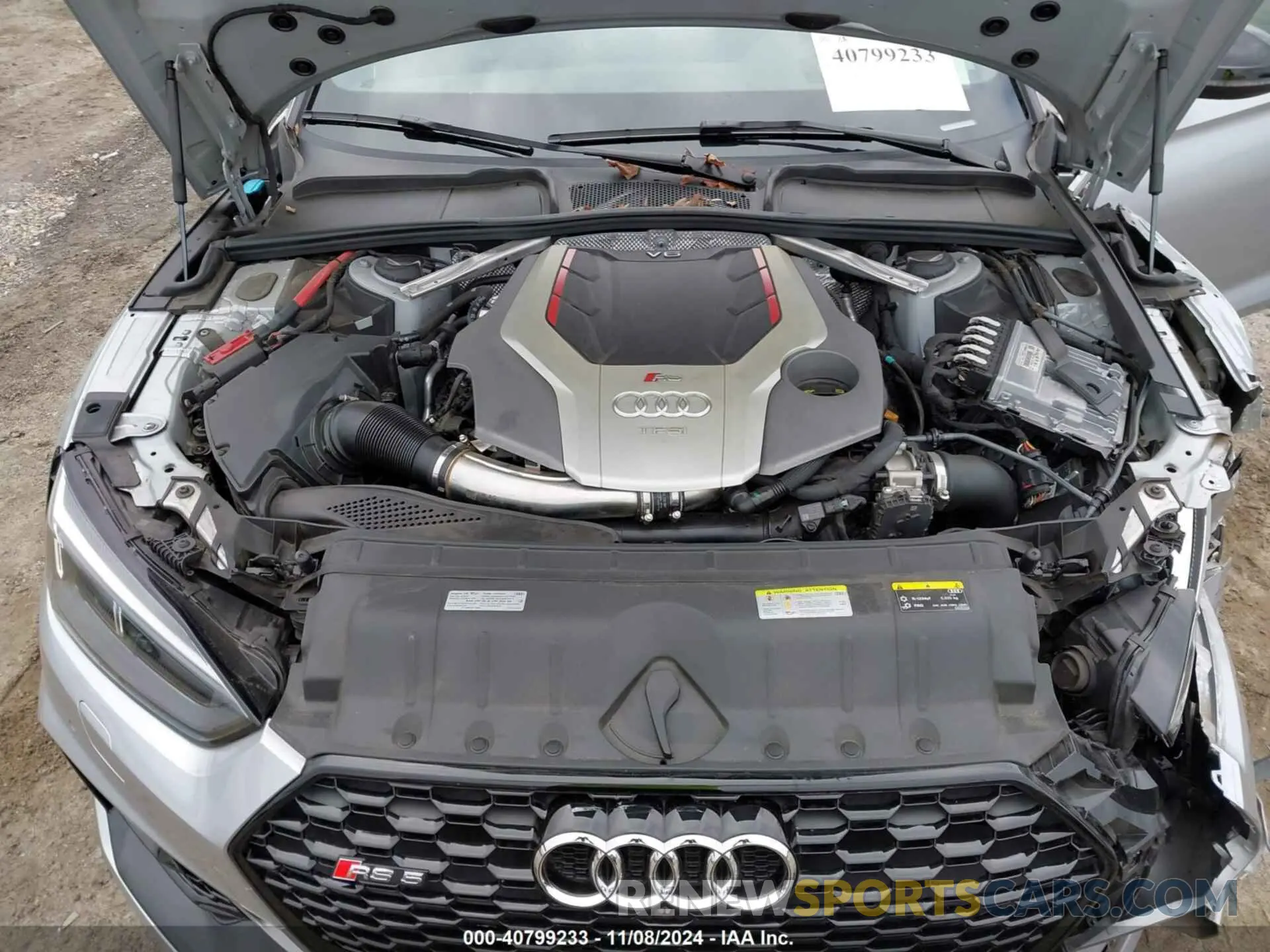 10 Photograph of a damaged car WUABWCF57KA907985 AUDI RS 5 2019