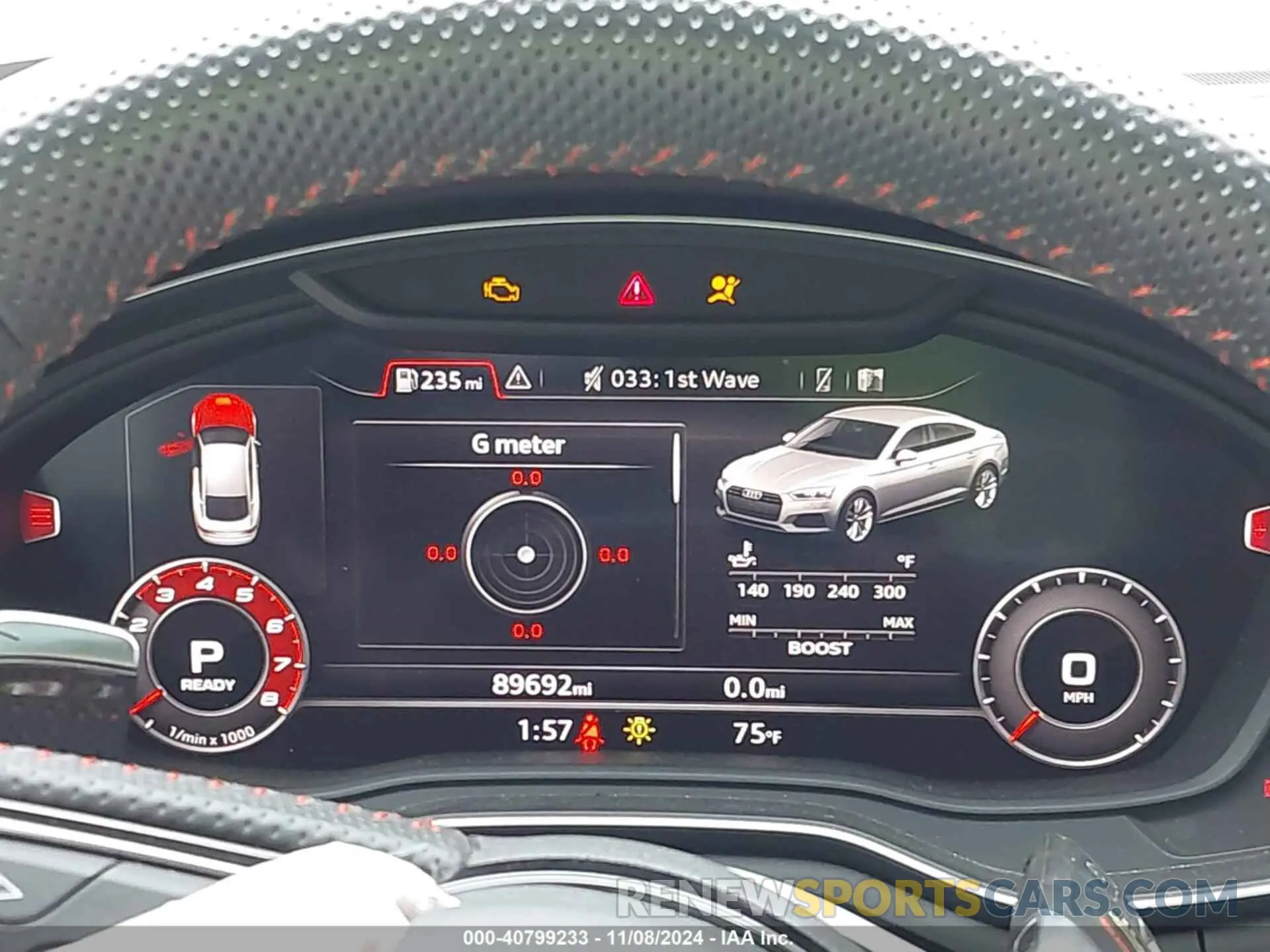 7 Photograph of a damaged car WUABWCF57KA907985 AUDI RS 5 2019