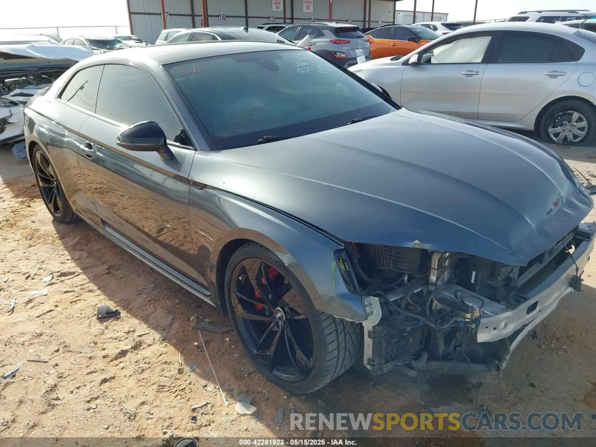 1 Photograph of a damaged car WUAPWAF56KA903873 AUDI RS 5 2019
