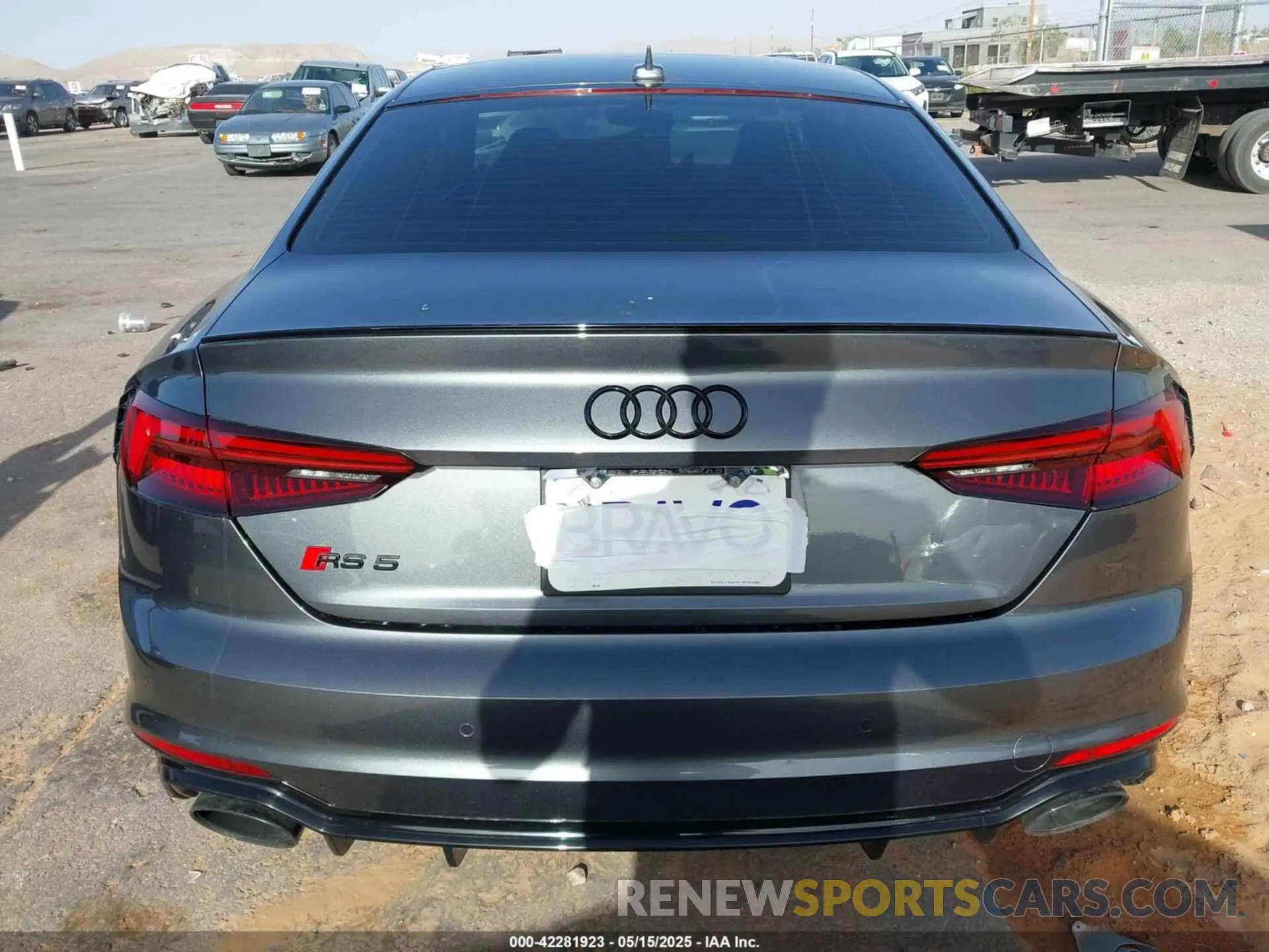 16 Photograph of a damaged car WUAPWAF56KA903873 AUDI RS 5 2019