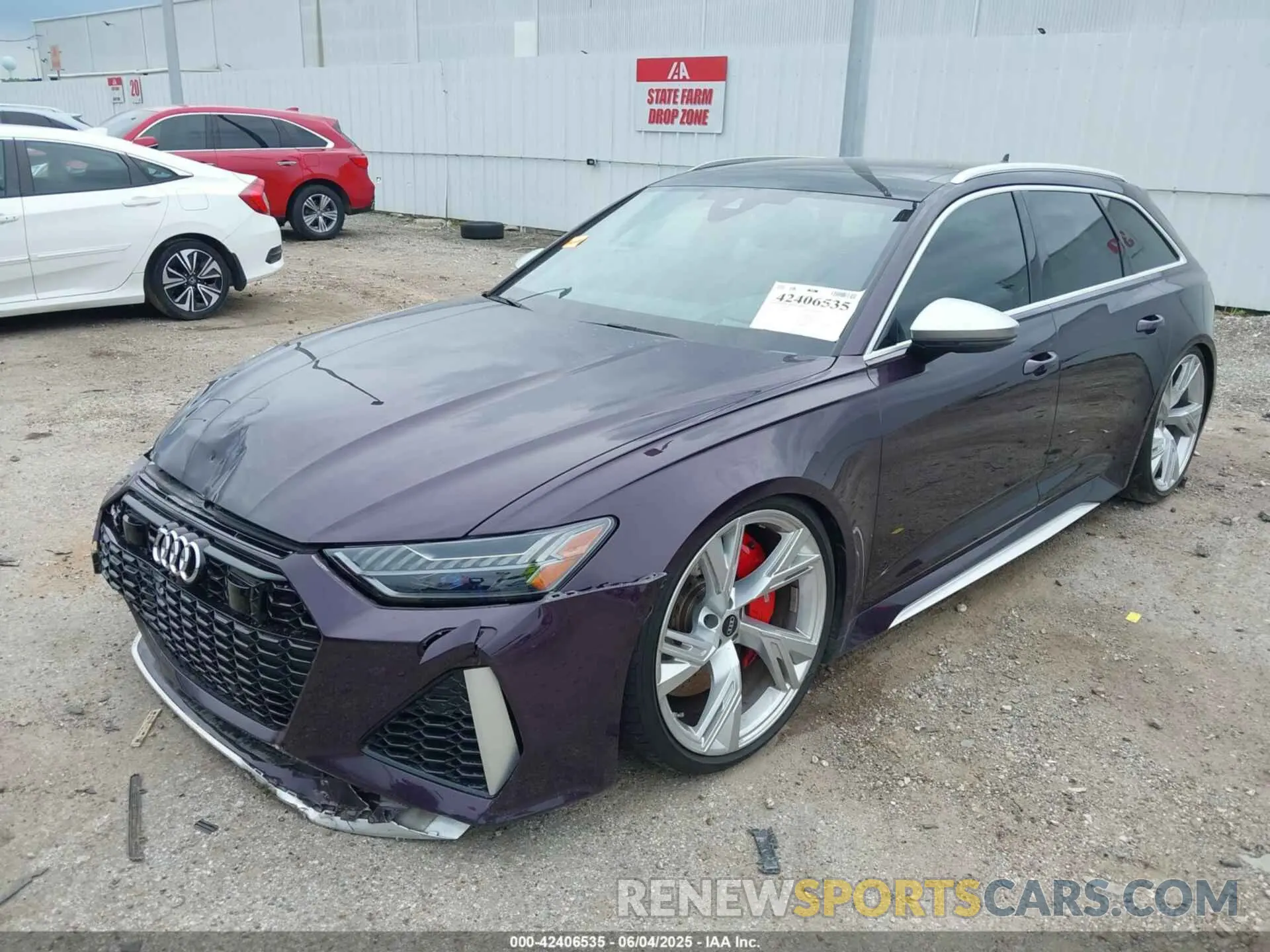 2 Photograph of a damaged car WUA1CBF25NN905914 AUDI RS 6 AVANT 2022