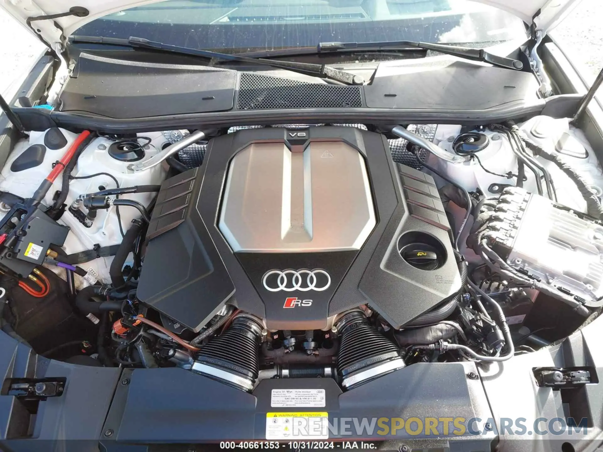10 Photograph of a damaged car WUA1CBF20PN901904 AUDI RS 6 AVANT 2023