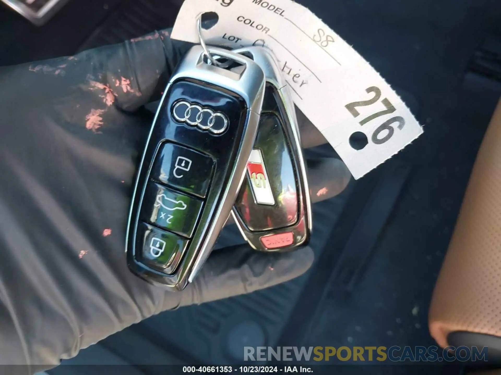 11 Photograph of a damaged car WUA1CBF20PN901904 AUDI RS 6 AVANT 2023