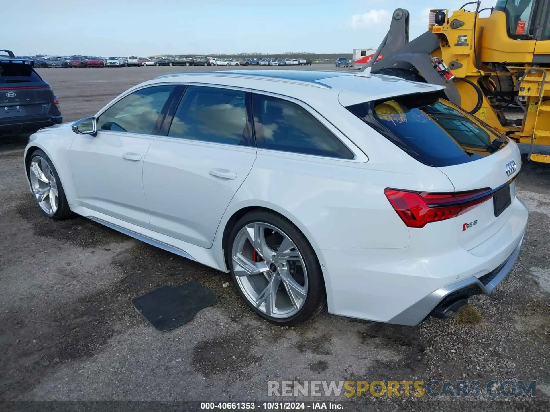 3 Photograph of a damaged car WUA1CBF20PN901904 AUDI RS 6 AVANT 2023