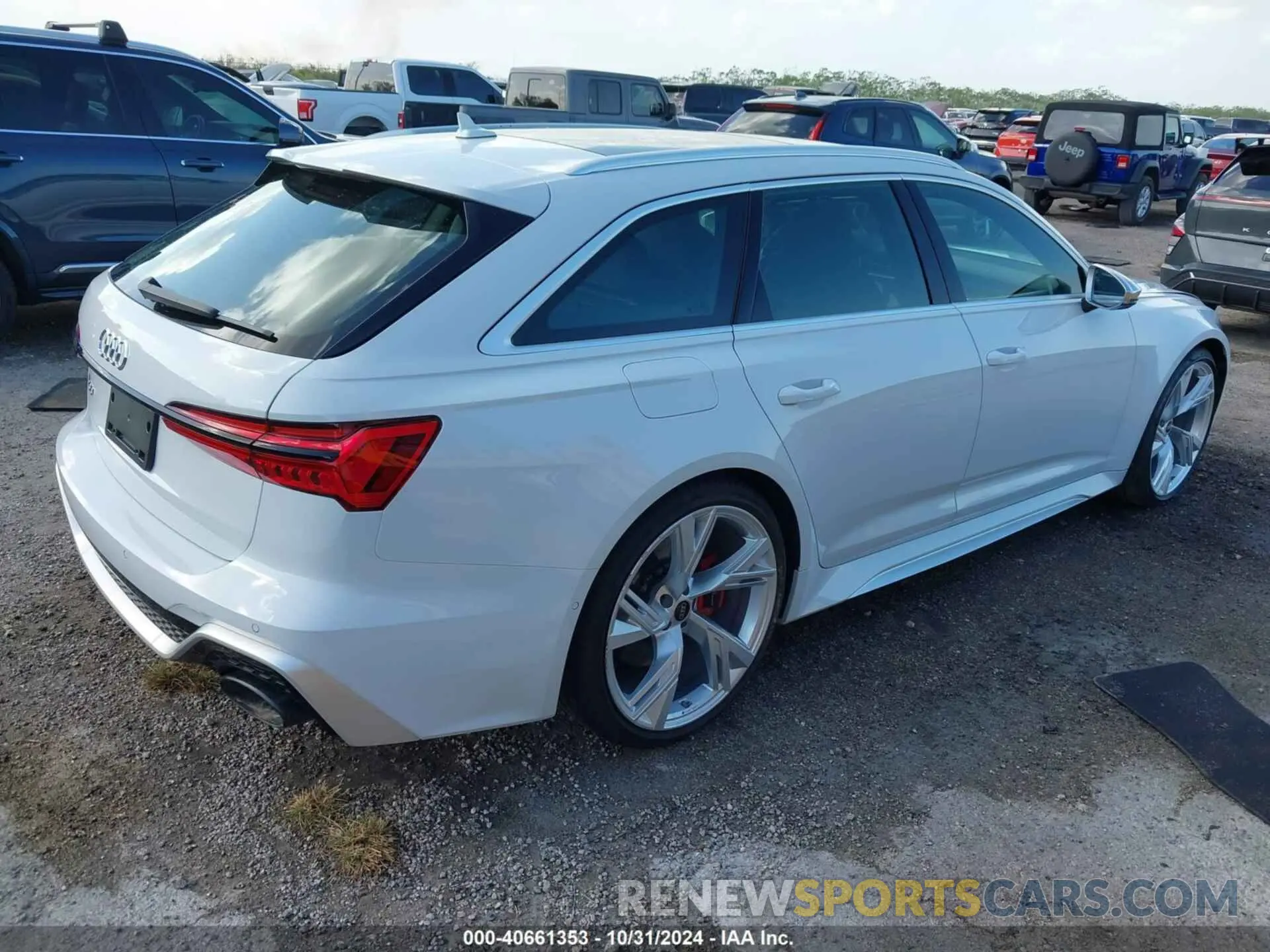4 Photograph of a damaged car WUA1CBF20PN901904 AUDI RS 6 AVANT 2023