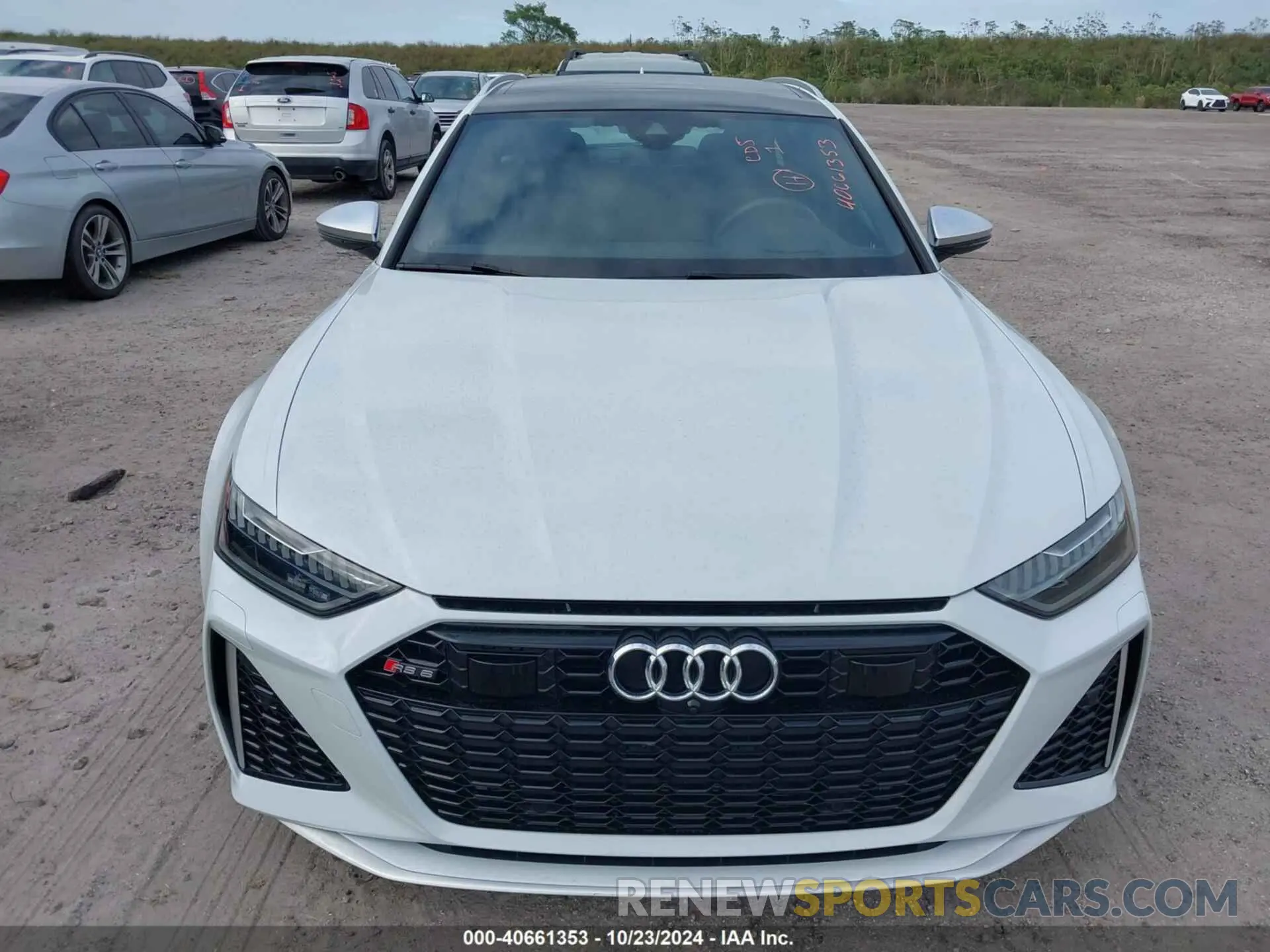 6 Photograph of a damaged car WUA1CBF20PN901904 AUDI RS 6 AVANT 2023