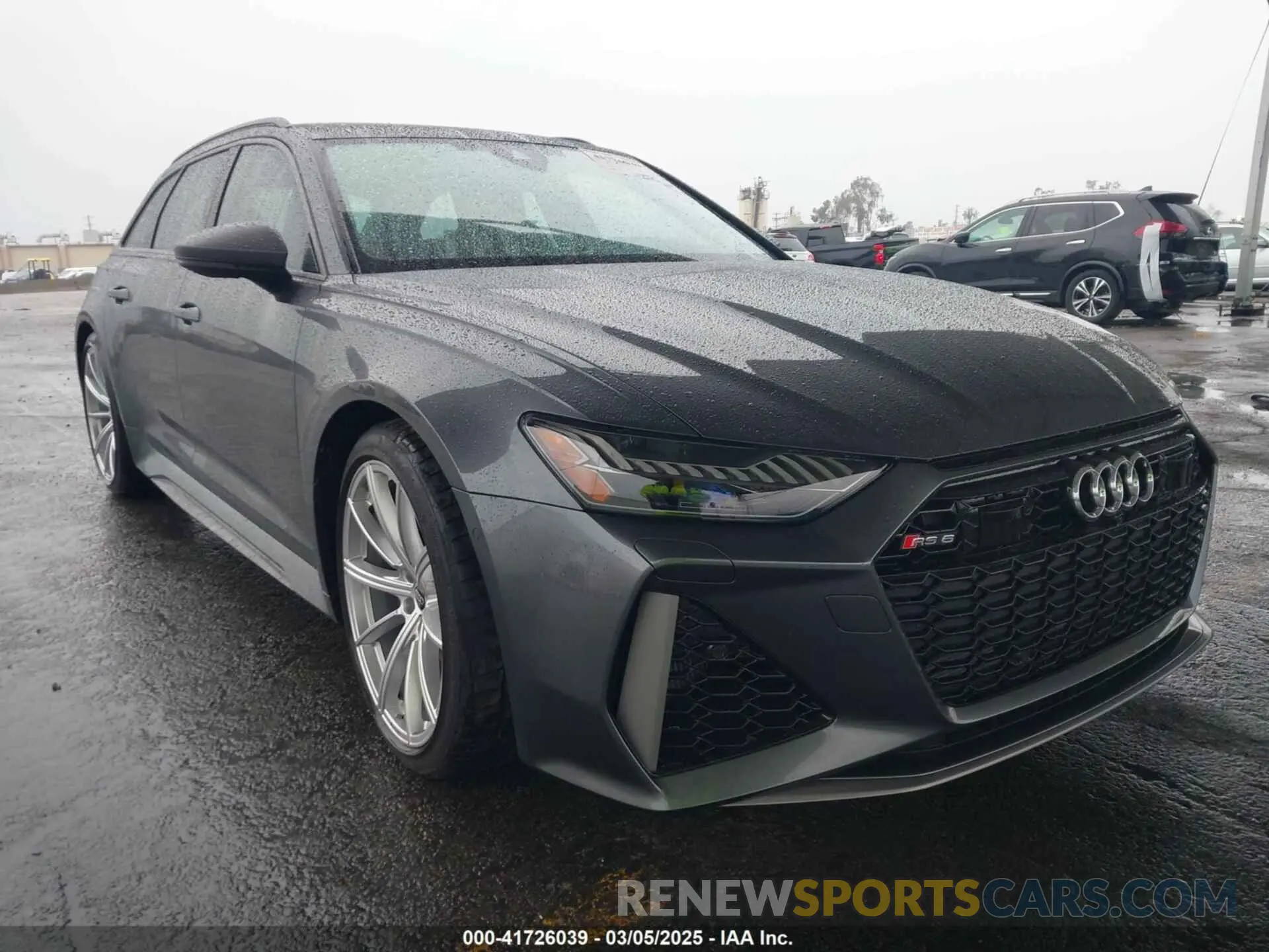 1 Photograph of a damaged car WUA1DBF24SN902222 AUDI RS 6 AVANT 2025