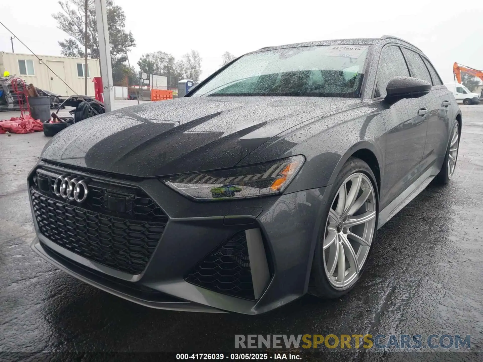 2 Photograph of a damaged car WUA1DBF24SN902222 AUDI RS 6 AVANT 2025