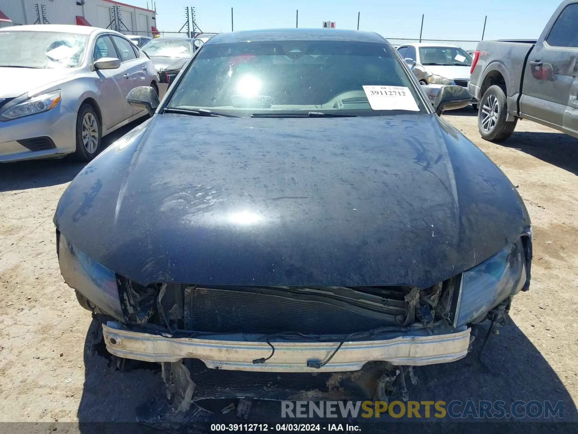 12 Photograph of a damaged car WUAW2AFC7EN904792 AUDI RS 7 2014