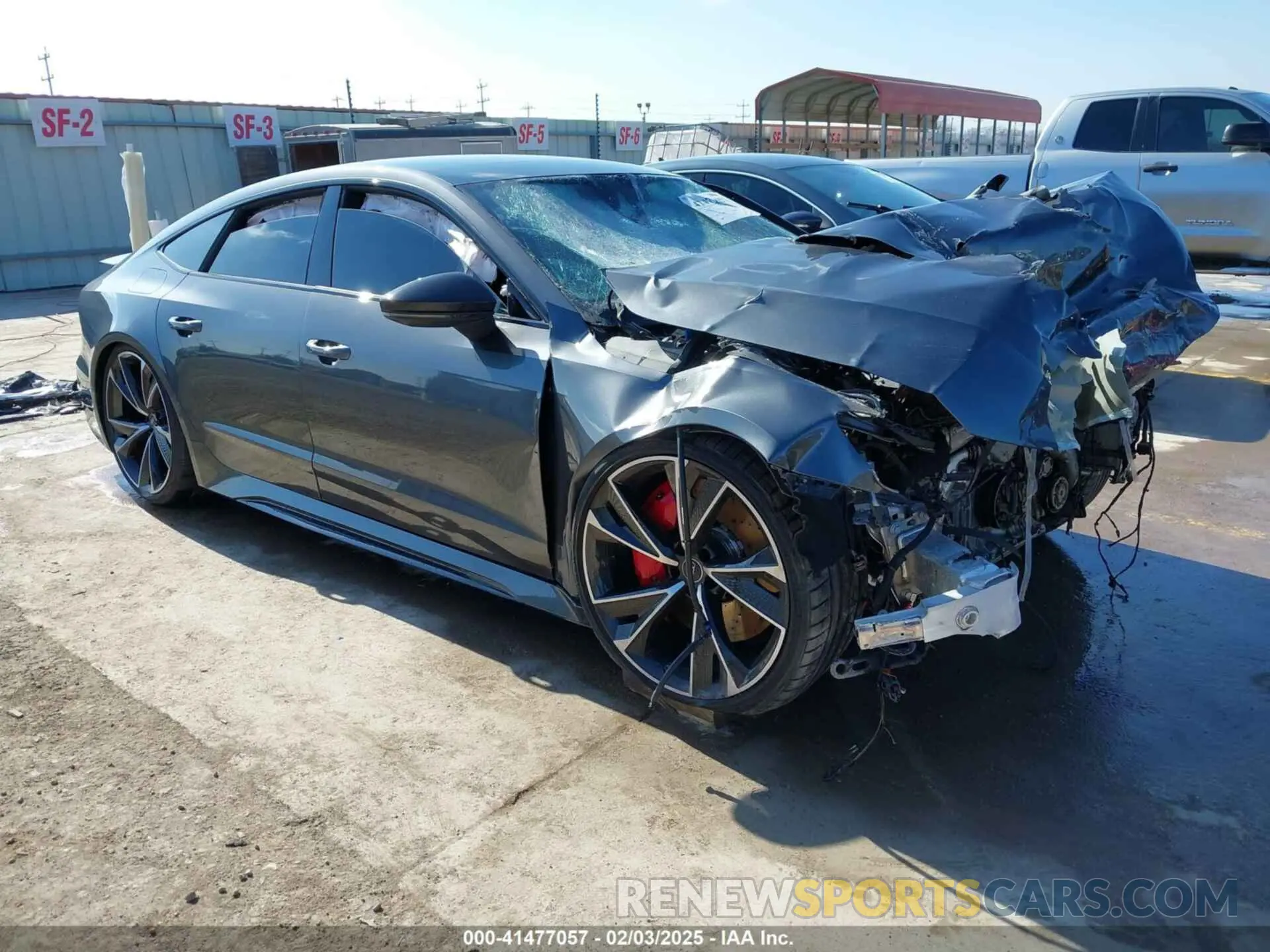 1 Photograph of a damaged car WUAPCBF20PN905140 AUDI RS 7 SPORTBACK 2023