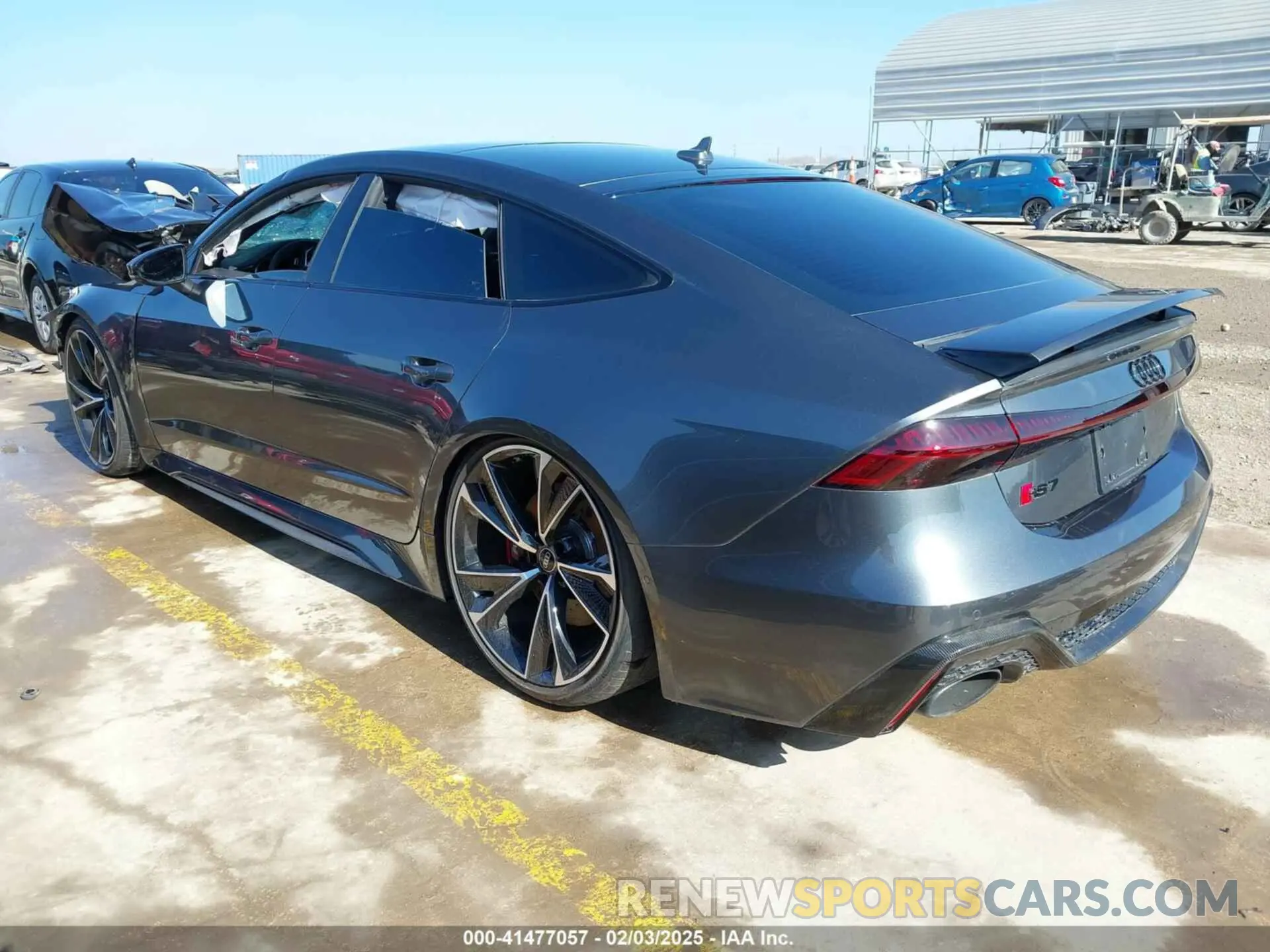 3 Photograph of a damaged car WUAPCBF20PN905140 AUDI RS 7 SPORTBACK 2023