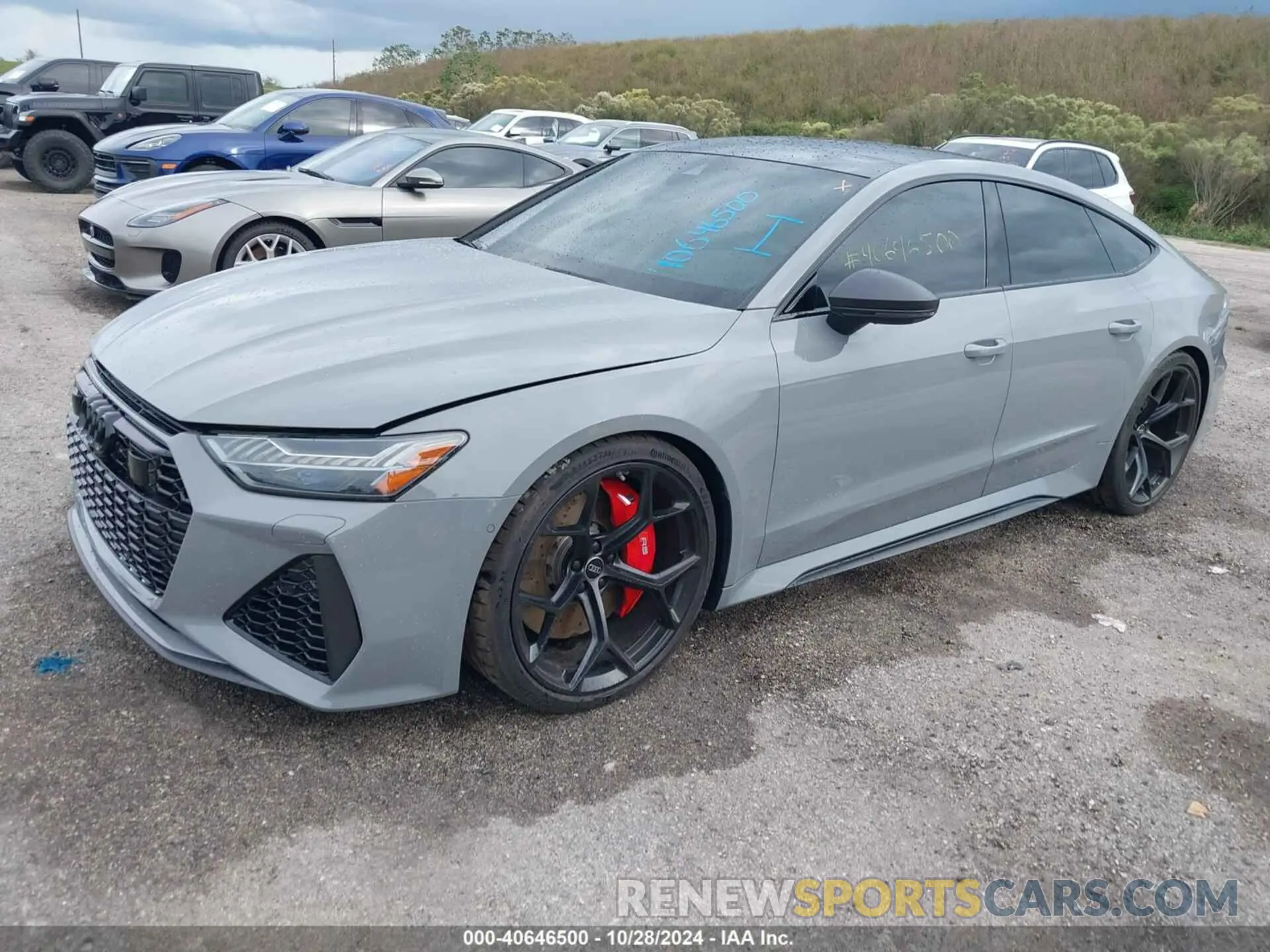 2 Photograph of a damaged car WUAPDBF25RN900919 AUDI RS 7 SPORTBACK 2024