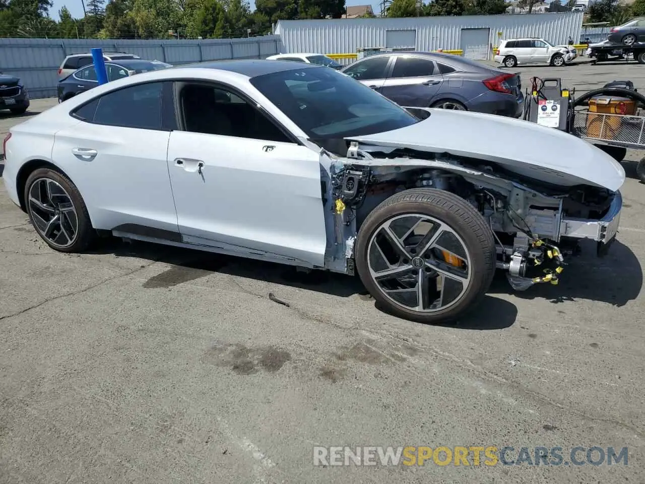 4 Photograph of a damaged car WAUBHBFW4P7902528 AUDI RS E-TRON 2023