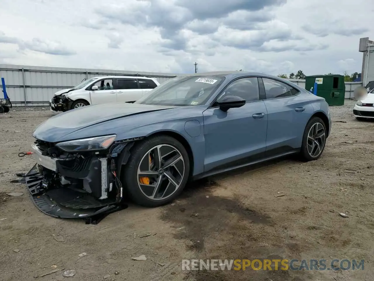 1 Photograph of a damaged car WAUAHBFW5R7901225 AUDI RS E-TRON 2024