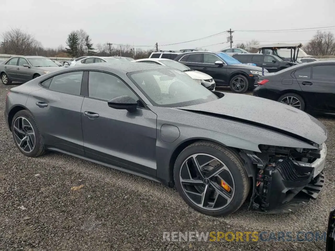 4 Photograph of a damaged car WAUBHBFWXR7901726 AUDI RS E-TRON 2024