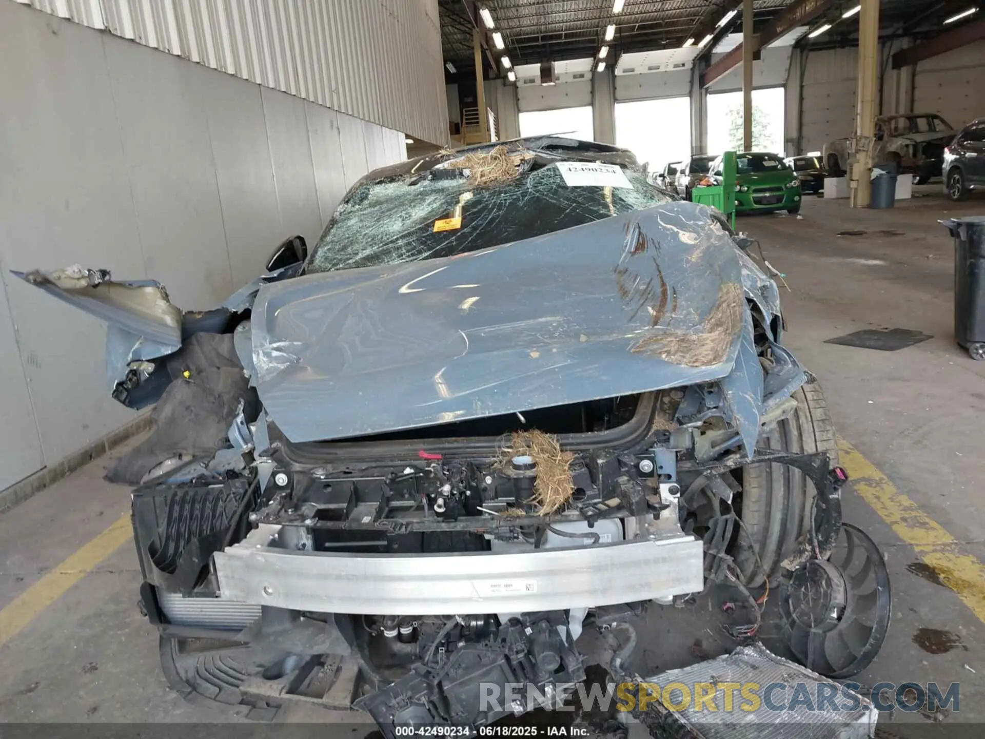 13 Photograph of a damaged car WAUBHBFW4N7904678 AUDI RS E-TRON GT 2022