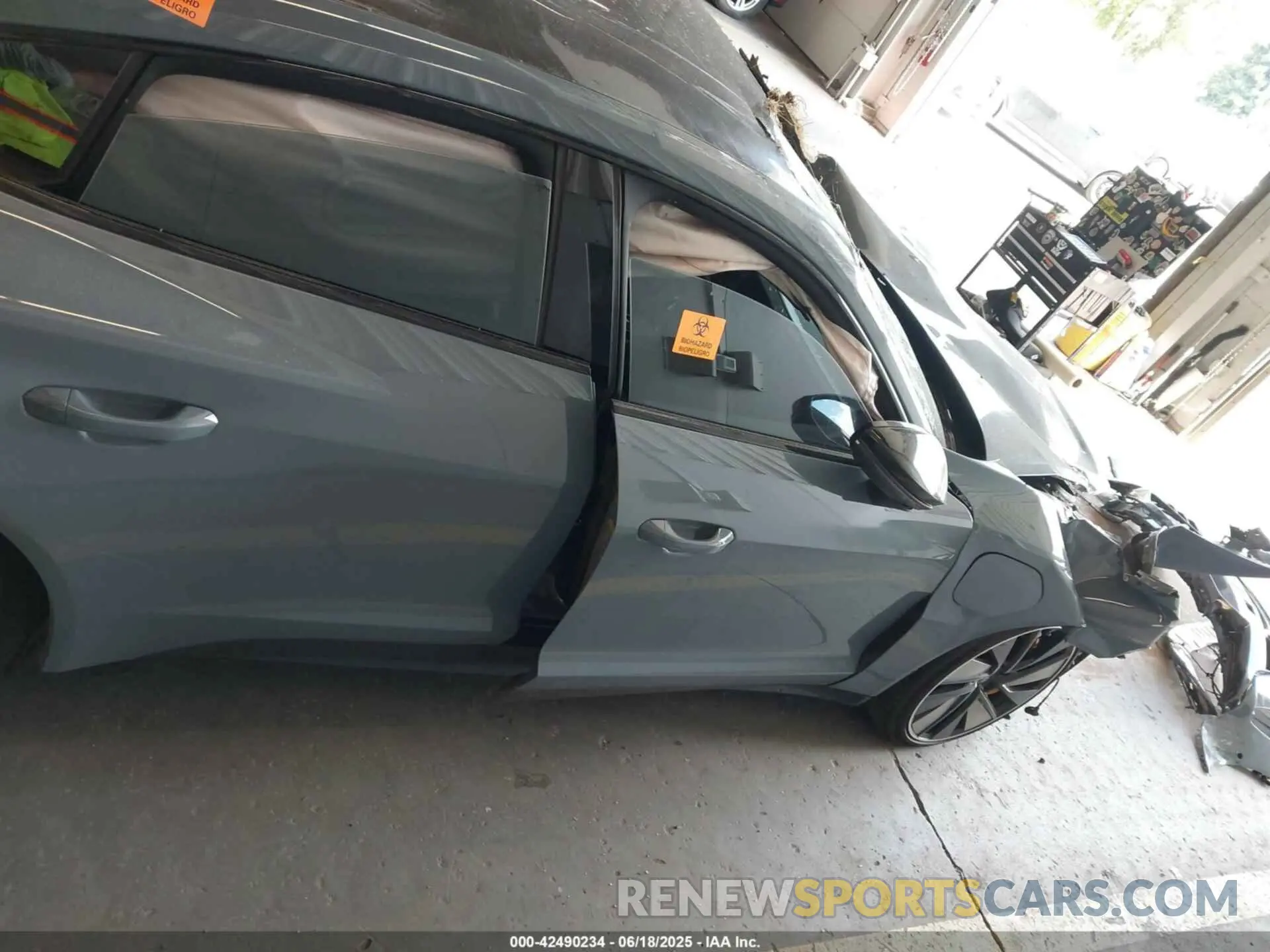 14 Photograph of a damaged car WAUBHBFW4N7904678 AUDI RS E-TRON GT 2022