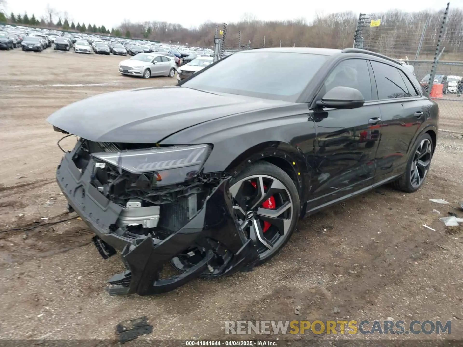 2 Photograph of a damaged car WU1ARBF15LD022419 AUDI RS Q8 2020
