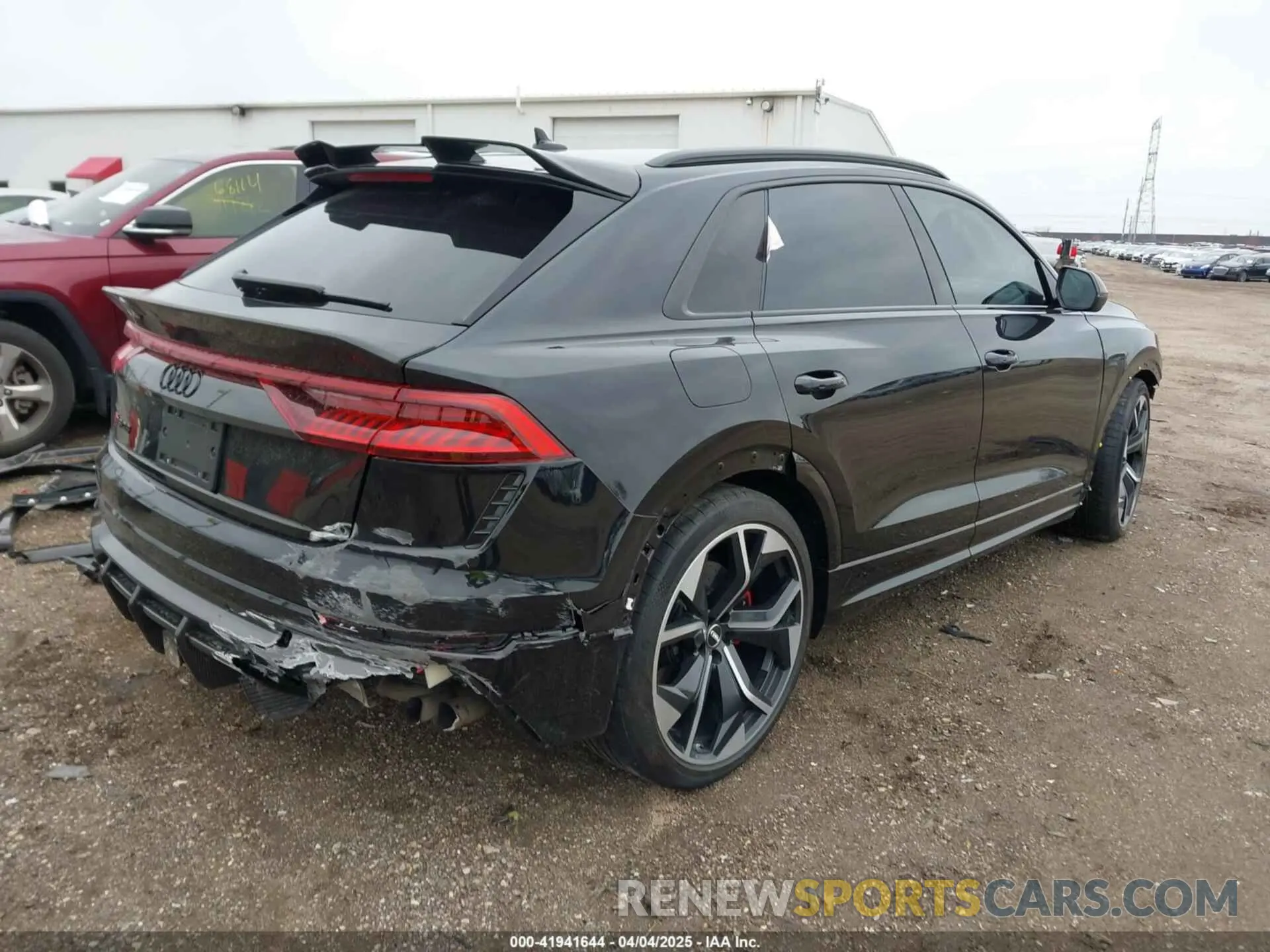 4 Photograph of a damaged car WU1ARBF15LD022419 AUDI RS Q8 2020