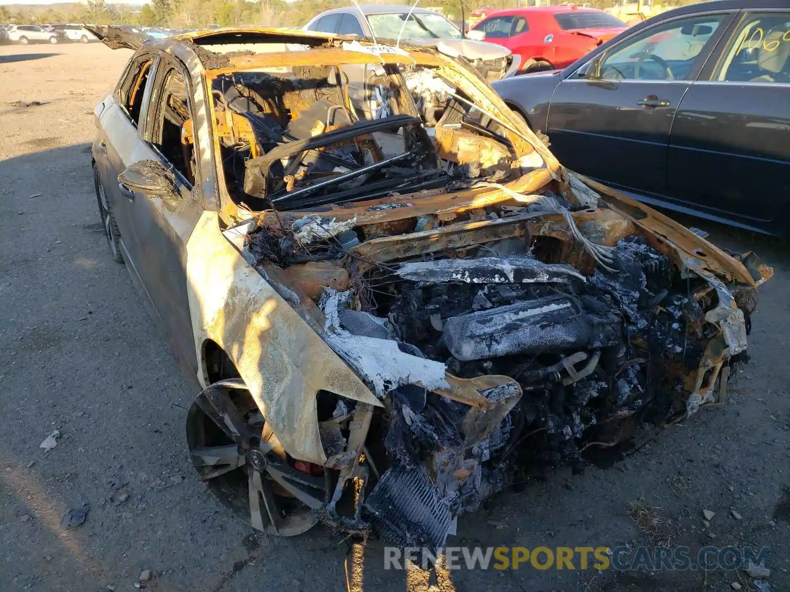 9 Photograph of a damaged car WUABWGFF2KA907540 AUDI RS3 2019