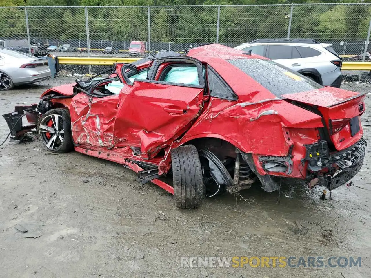 2 Photograph of a damaged car WUABWGFF4KA904106 AUDI RS3 2019