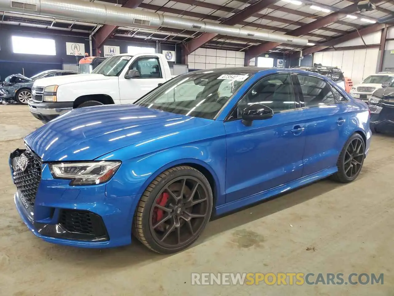 1 Photograph of a damaged car WUABWGFF6KA903863 AUDI RS3 2019