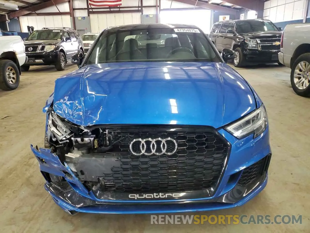 5 Photograph of a damaged car WUABWGFF6KA903863 AUDI RS3 2019