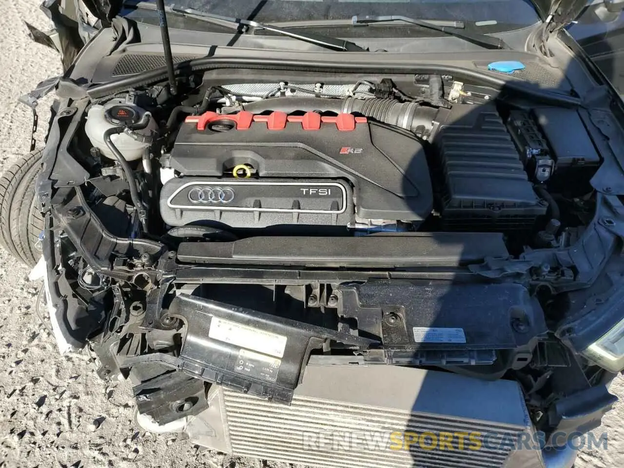 11 Photograph of a damaged car WUABWGFF8KA907574 AUDI RS3 2019