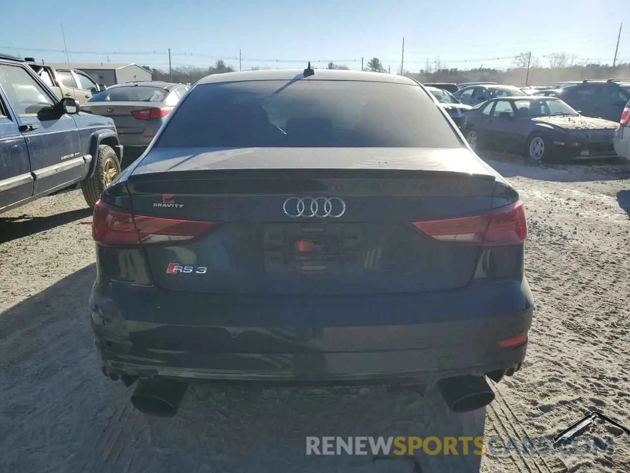 6 Photograph of a damaged car WUABWGFF8KA907574 AUDI RS3 2019