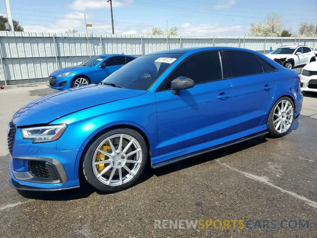 1 Photograph of a damaged car WUABWGFF9KA905767 AUDI RS3 2019