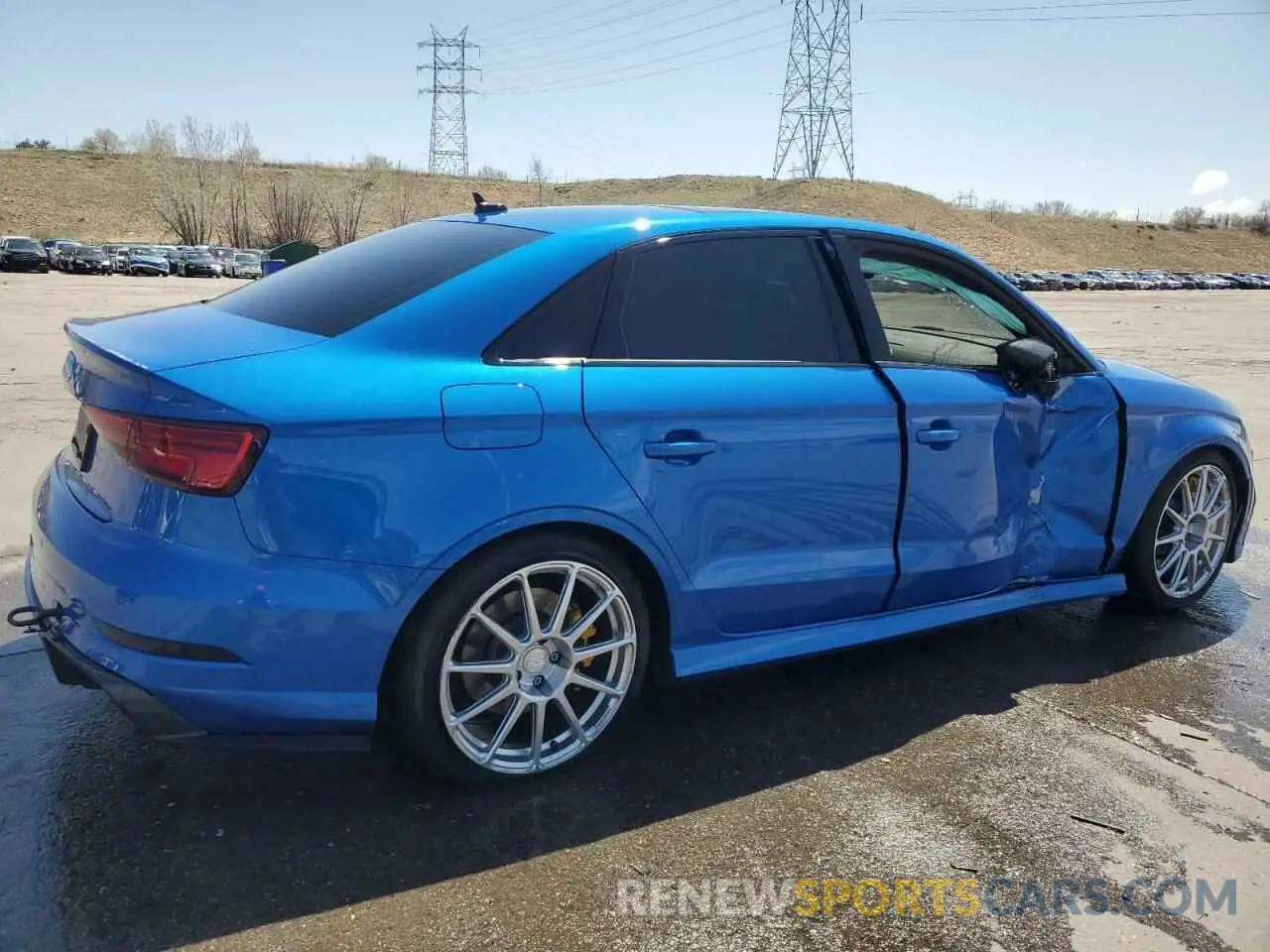3 Photograph of a damaged car WUABWGFF9KA905767 AUDI RS3 2019