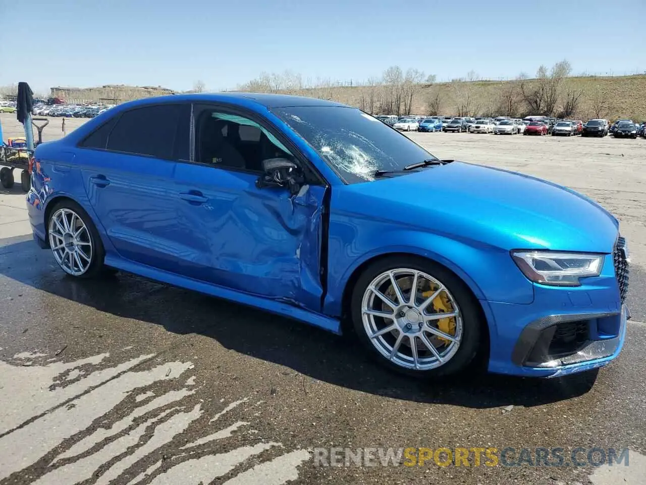 4 Photograph of a damaged car WUABWGFF9KA905767 AUDI RS3 2019