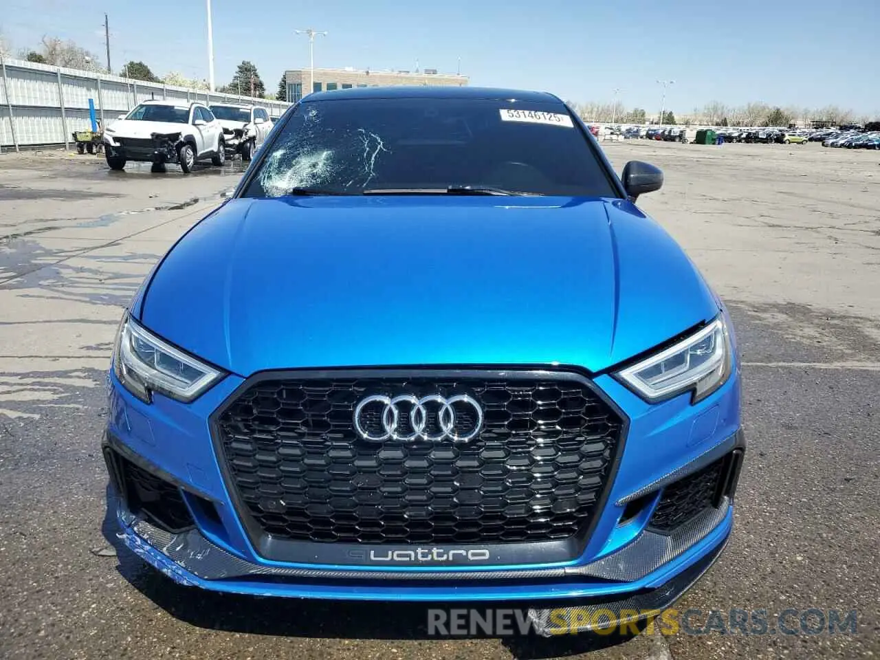5 Photograph of a damaged car WUABWGFF9KA905767 AUDI RS3 2019