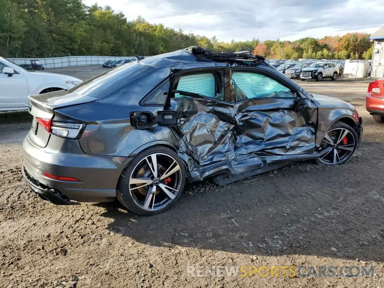 3 Photograph of a damaged car WUABWGFFXKA900268 AUDI RS3 2019