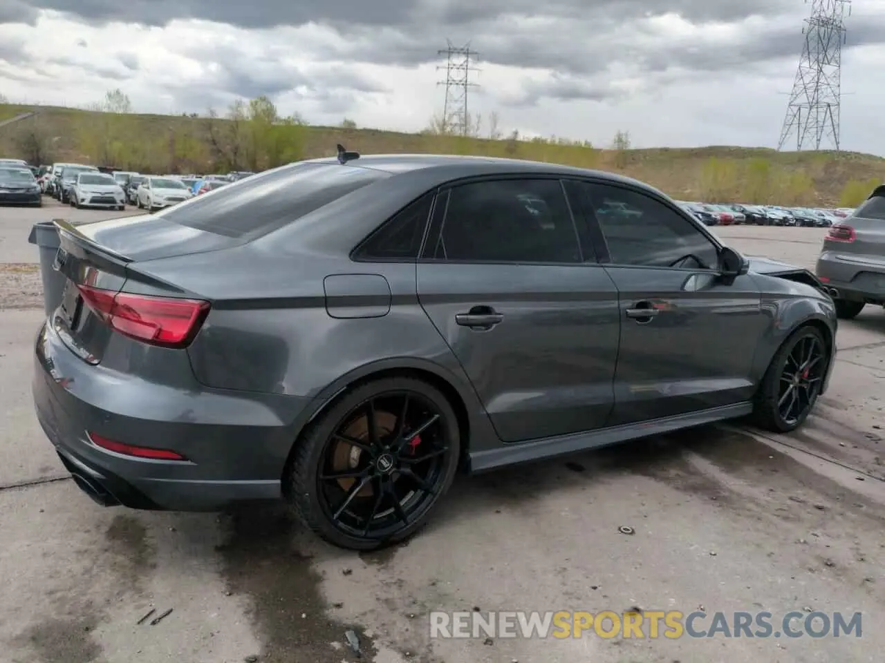 3 Photograph of a damaged car WUABWGFF0LA906145 AUDI RS3 2020