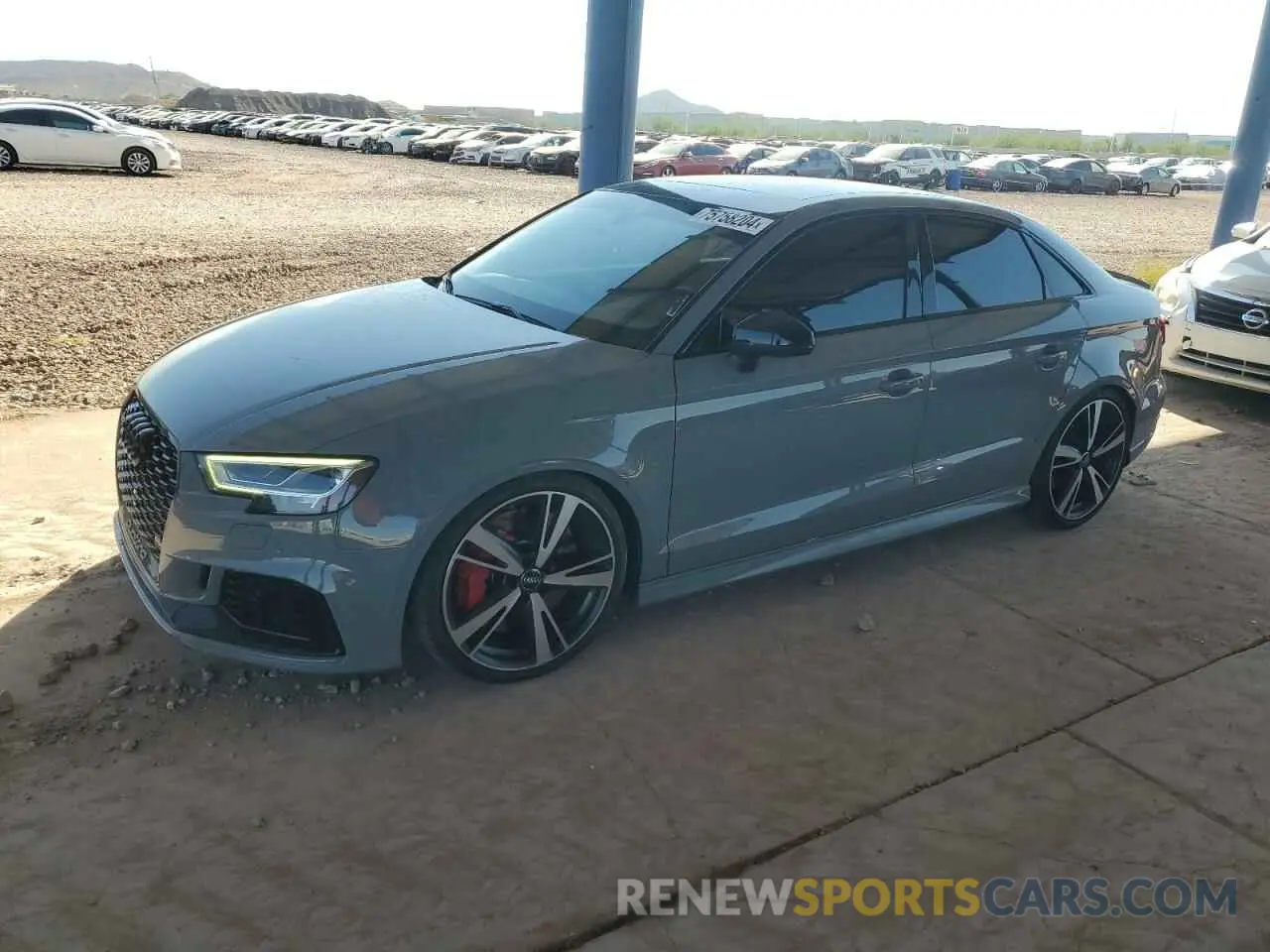 1 Photograph of a damaged car WUABWGFF3LA902025 AUDI RS3 2020
