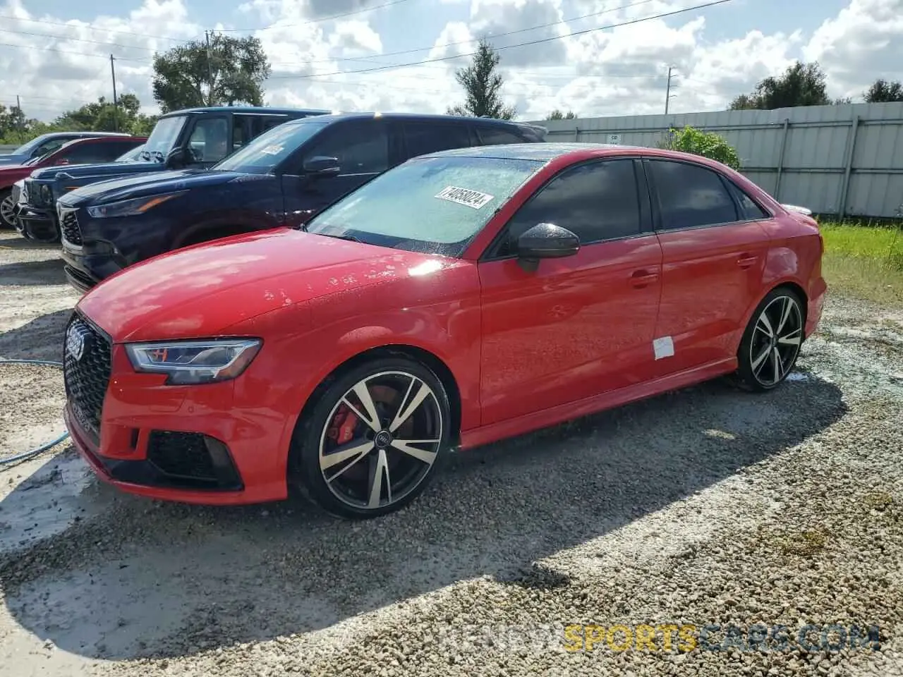 1 Photograph of a damaged car WUABWGFF7LA905865 AUDI RS3 2020
